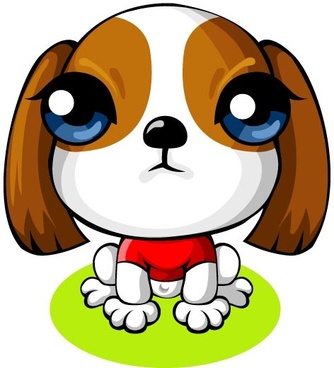 334x368 Cartoon Dog Free Vector Download (15,008 Free Vector)