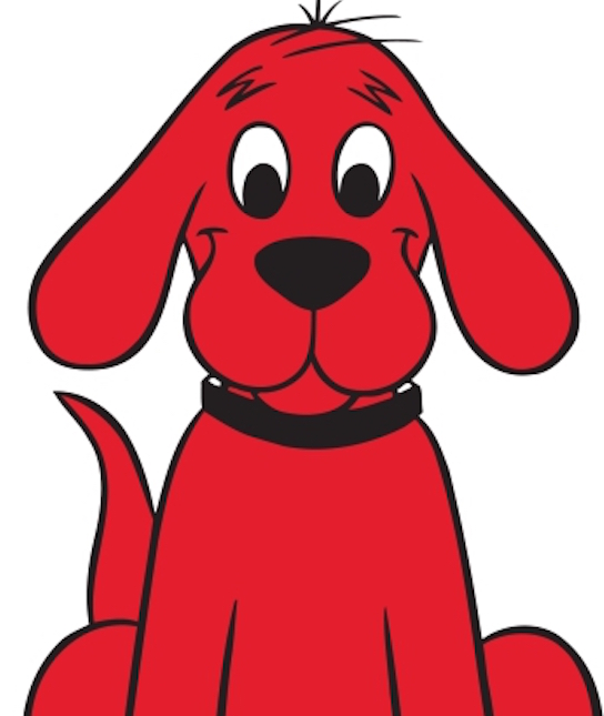 544x645 12 Popular Cartoon Dogs Clifford The Big Red Dog