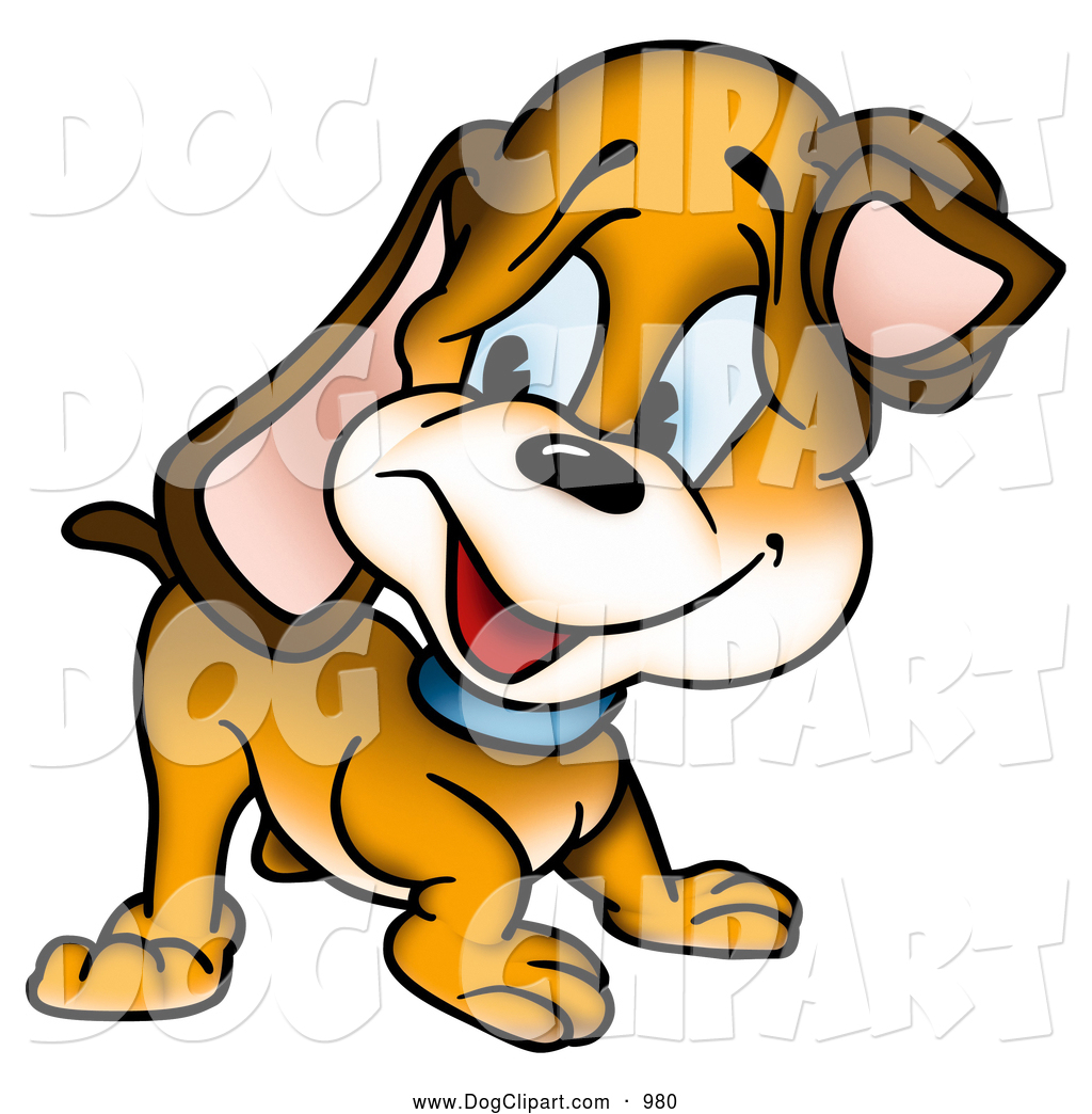 1024x1044 Clip Art Of A Puppy Dog Looking Over His Shoulder By Dero