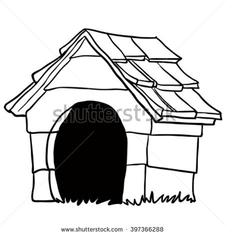 450x470 Hut Clipart Dog