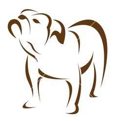 236x248 Bulldog Large By Mariafaithgarcia, Spoonflower Digitally Printed