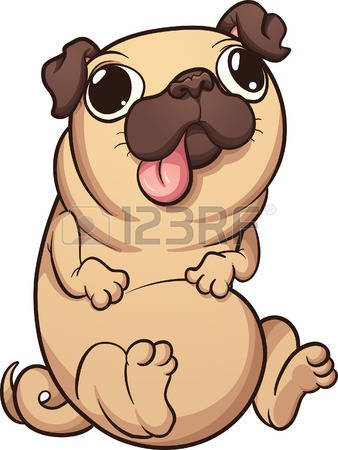 338x450 Pugs Clipart