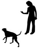 136x170 Dog Training Clip Art