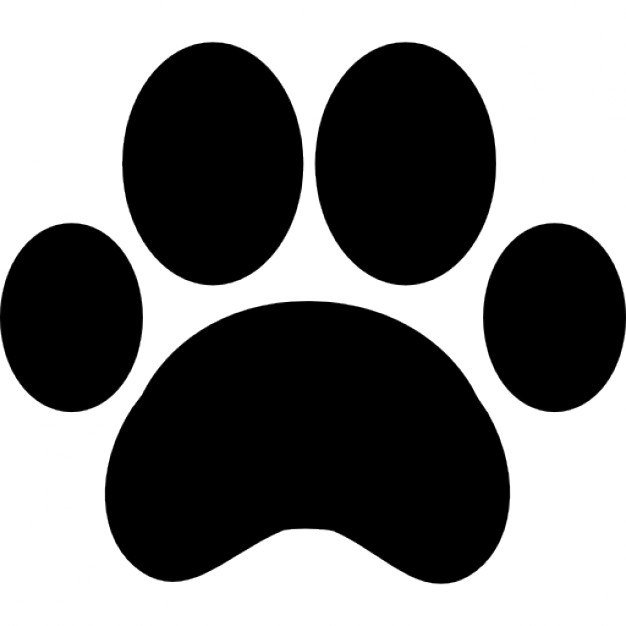 626x626 Dog Paws Outline Icons Free Download