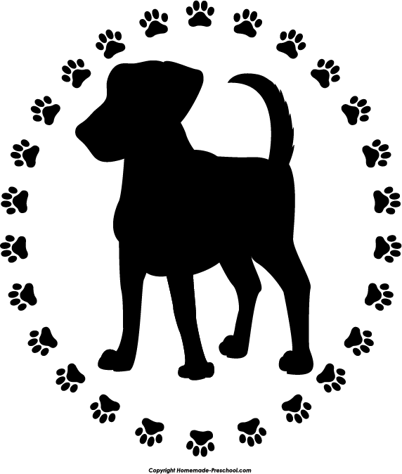 572x674 Dog Paw Free Paw Prints Clipart