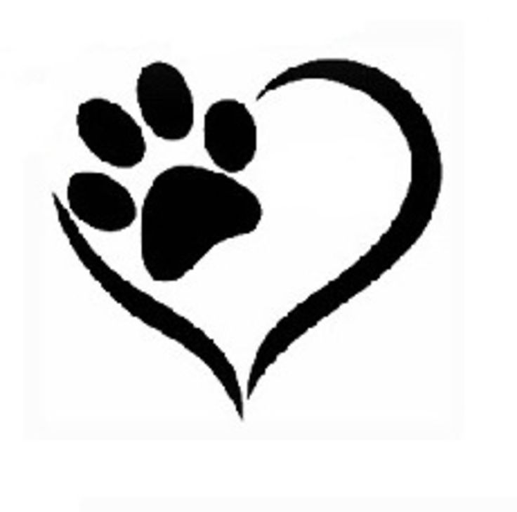 736x729 Heart Paw Print Clip Art 101 Clip Art
