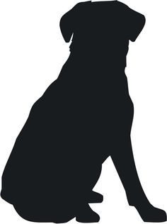 236x316 Labrador Retriever Silhouette Redbubble Stickers