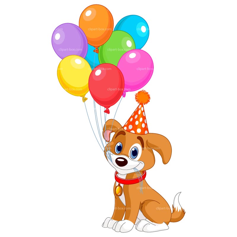 800x800 Clip Art Party Dogs
