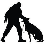 170x170 Clip Art Of Police Dog 2 K15514548