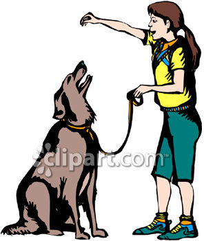 296x350 Puppy Clipart Dog Training