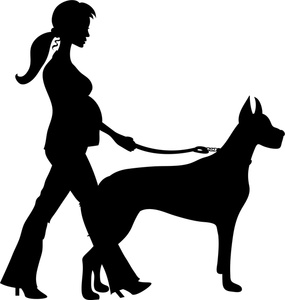 285x300 Free Walking The Dog Clipart Image 0515 1101 2617 4300 Dog Clipart