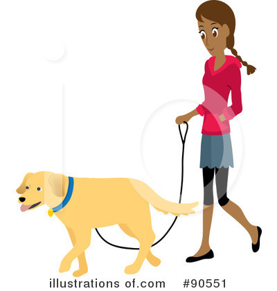 400x420 Dog Walker Clipart