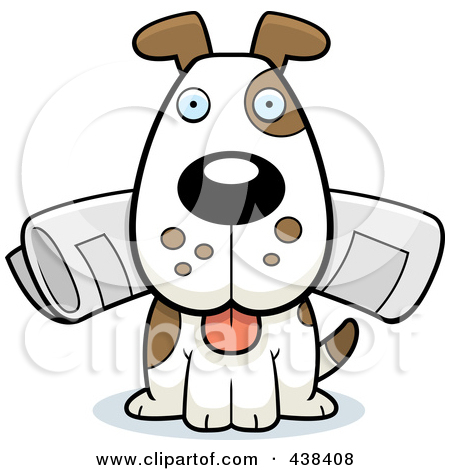 450x470 With Newspaper Clipart