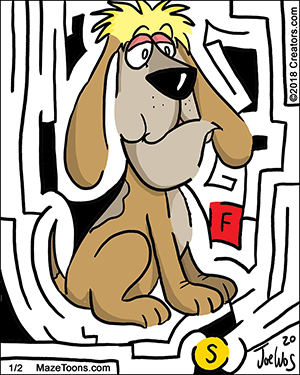 300x375 Dogs Mazetoons