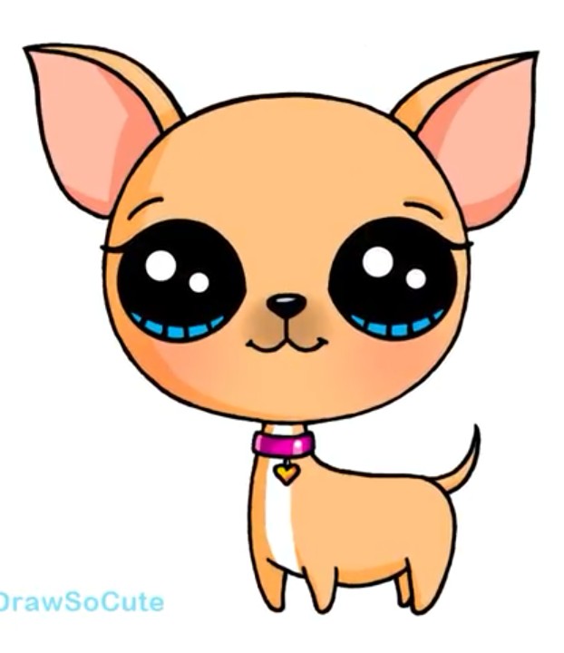 622x720 The Dog Kawaii Cartoon Kawaii, Drawings