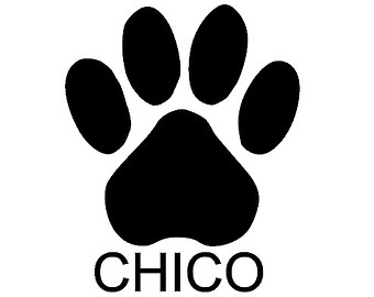 340x270 Dog Paw Print Etsy