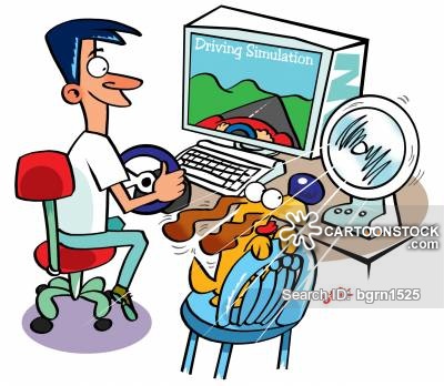 400x348 Dogs In Cars Cartoons And Comics