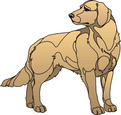 400x381 Dog Clip Art