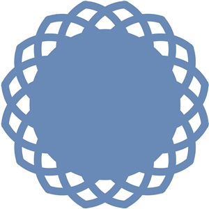 300x300 Simple Clipart Doily