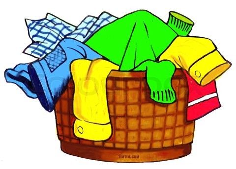 Doing Laundry Clipart