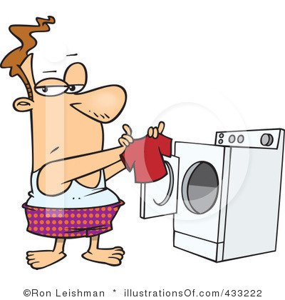 400x420 Doing Laundry Clipart 2146105