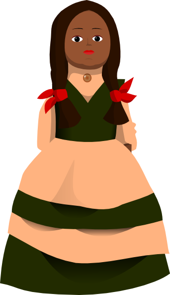 342x592 Doll 3 Clip Art