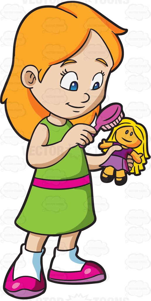 a doll cartoon