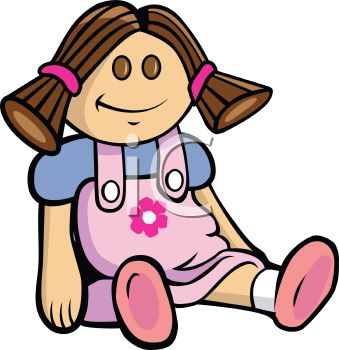 339x350 Doll Clipart