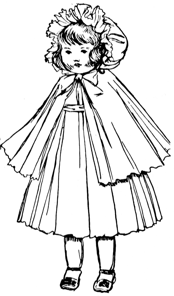 602x1024 Doll Clipart