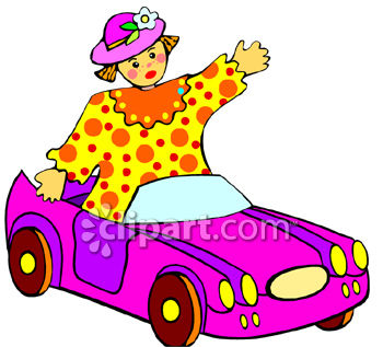 350x317 A Doll In A Toy Car