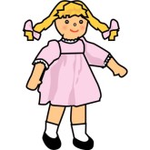 165x165 Baby Doll Clipart