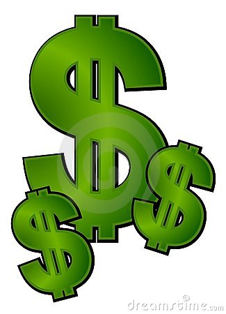 325x450 Dollar Bill Clip Art