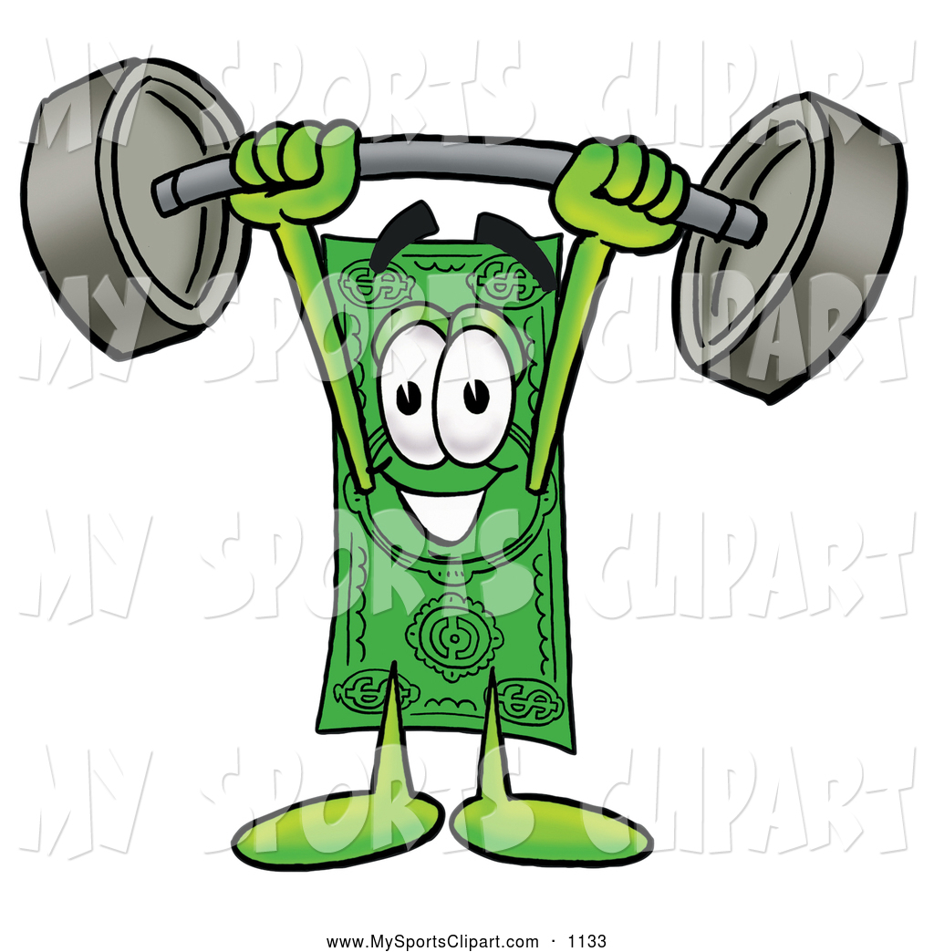 1024x1044 Sports Clip Art Of A Grinning Dollar Bill Mascot Cartoon Character