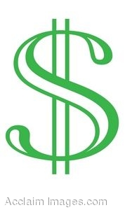 178x300 Clip Art Of A Dollar Sign