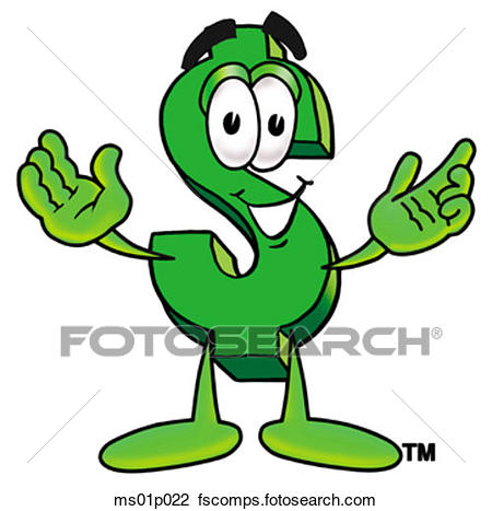 450x467 Clipart Of Dollar Sign With Arms Open Ms01p022