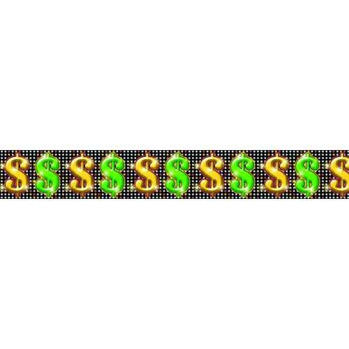 500x500 Scene Setter Dollar Sign Border Roll