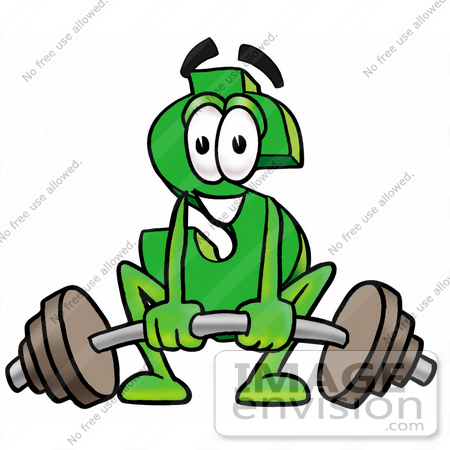 450x450 Clip Art Graphic Of A Green Usd Dollar Sign Cartoon Character
