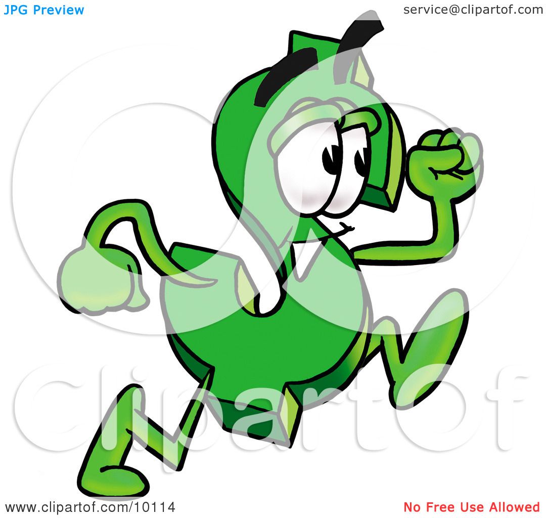 1080x1024 Clipart Picture Of A Dollar Sign Mascot Cartoon Character Running