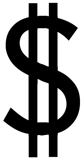 276x527 Dollar Sign Clipart Many Interesting Cliparts