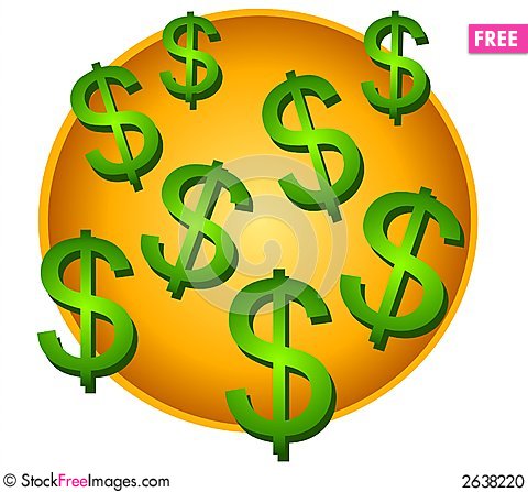 480x447 Lots Of Dollar Signs Clip Art