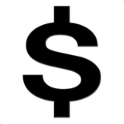 256x256 Dollar Signs Clipart Group
