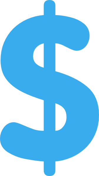 336x593 Dollar Sign Clip Art