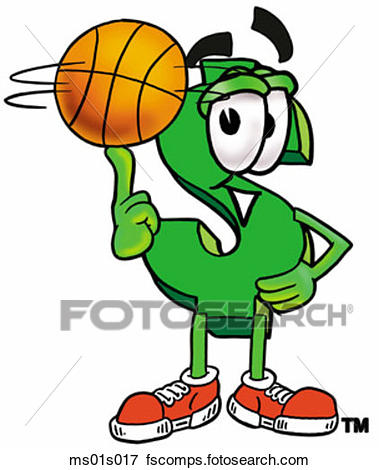 379x470 Clip Art Of Dollar Sign Playing Dollar Sign Ms01s017