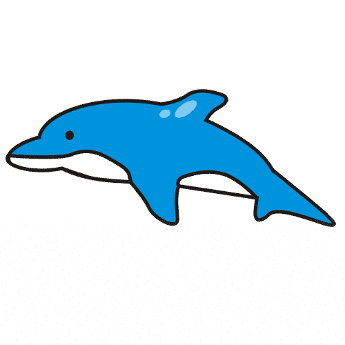 500x500 Water Clipart Dolphin