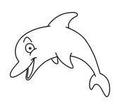 170x149 Clip Art Of Cute Dolphin Girl In Sea K1955832