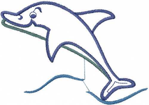 500x352 Best Dolphin Outline