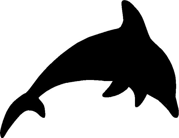 691x533 Dolphin Silhouette Clipart