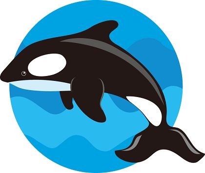 420x355 Free Clip Art Whales Clipart