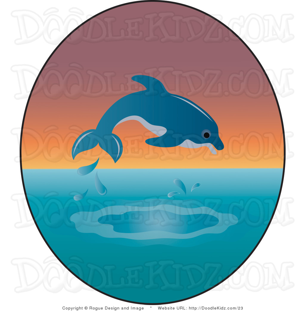 1024x1044 Dolphins Clipart Sundown