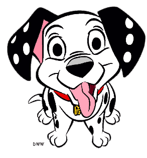 293x314 101 Dalmatians Puppies Clip Art 3 Disney Clip Art Galore